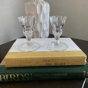 Waterford candlestick holders
